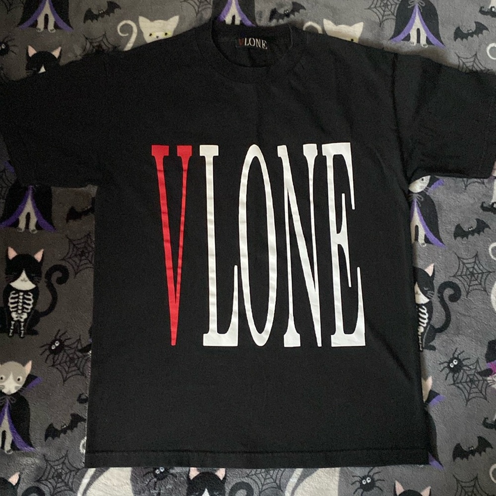 vlone shirt medium reversible